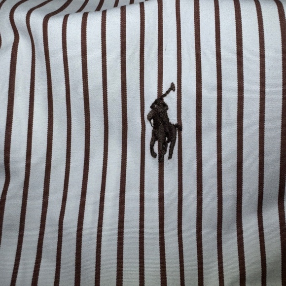 Ralph Lauren | Classic Fit Men's Long Sleeve Shirt | Size 15 1/2/M - Picture 5 of 7